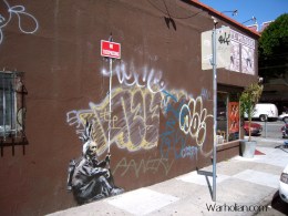 Banksy Piece Edited to Honor Frank Chu