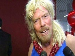 Sir Richard Dressed in Drag