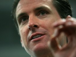 Newsom Wants City to Hop on Google's Broadband Train