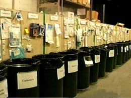 Trash-Bound Medical Gear Headed to Haiti