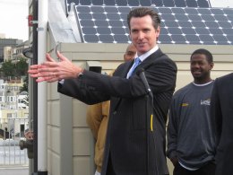 Greening SF Earns Newsom Repeat Title