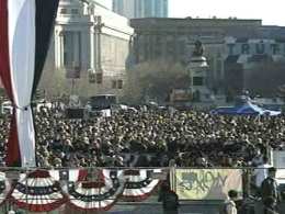 See How the Bay Area Celebrated New President