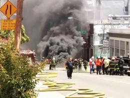 Noxious Fire Spews Flames in Tenderloin