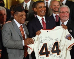Obama Welcomes the Giant to the White House