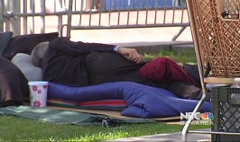 Homeless Camp Near Caltrain on Notice
