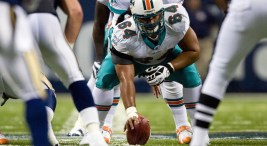 Raiders Look to Dolphins for Center