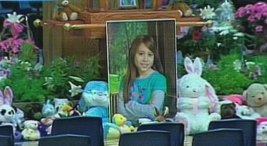 Tears Flow at Sandra Cantu Memorial