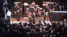 Green Day at the DNA Lounge Through an iPhone