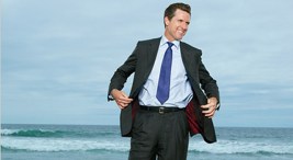 Gavin Newsom Gets the Centerfold Treatment