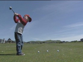 3-Year-Old Golf Sensation