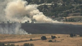 San Jose Brush Fire Burns Nearly 20 Acres