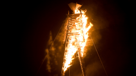 Burning Man Burn Victim's Beef Bumped
