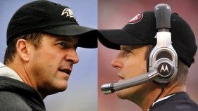 Harbaugh Parents to Watch Sons on TV