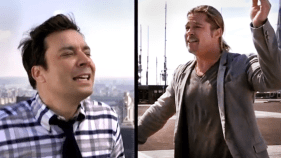 Pitt And Fallon "Yodel" Together
