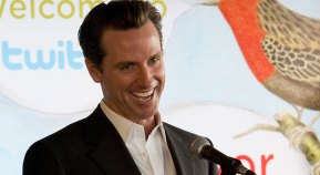 Newsom Tweets Official Run for Governor