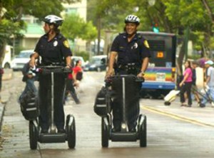 Honolulu Police officers have been using Segways since 2007.