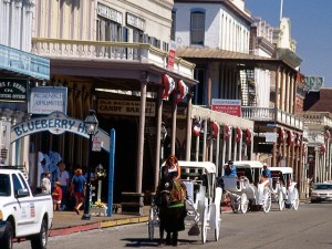 An Early St. Patrick's in Old Sacramento