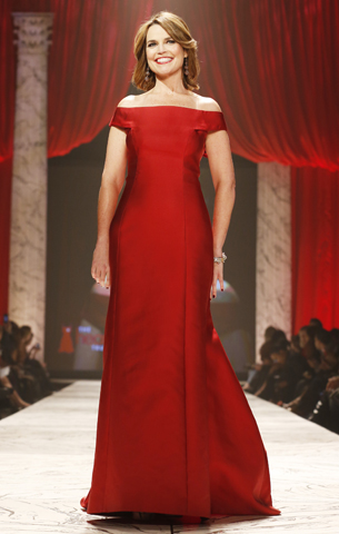 Gabby Douglas, Minka Kelly Rock the Runway at 2013 Red Dress Show