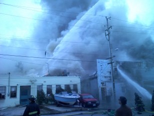 Several Warehouses Lost in San Francisco Fire
