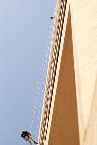 Going Over the Edge for Charity
