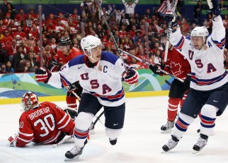 USA vs Switzerland in Olympic Hockey Quarterfinals! 969374171