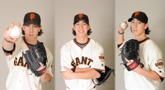 SF Giants Strike a Pose