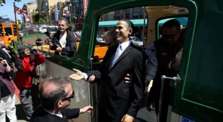 President Obama Waxes San Francisco