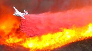Dramatic Photos: Santa Barbara Firestorm