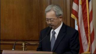 Raw Video: Mayor Ed Lee to Suspend Sheriff