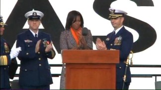 First Lady's Bay Area Visit not Dampened by Rain