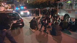 Raw Video: Police Disperse Occupy SF Protesters