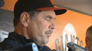 Raw Video: Giants React to Posey Injury