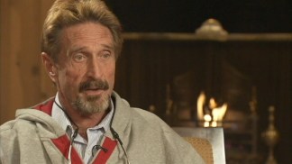 John McAfee Speaks Out