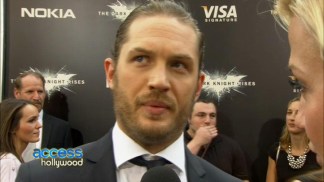 'The Dark Knight Rises' Premiere: Tom Hardy On Playing The Bad Guy