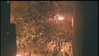 Raw video: Occupy Oakland Prepped for Raid