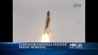 Space Shuttle Endeavour's Salute to Moffett Field