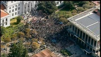 Raw Video: Occupy Cal Draws Hundreds