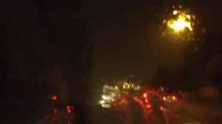 Rain and Lightning in San Francisco