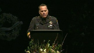 Raw Video: Police Chief Kevin Vogel's Eulogy