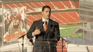 Jed York Speaks at the Groundbreaking (1 of 2)