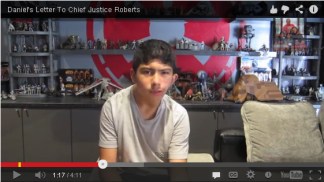 Adopted Boy of Gay Fathers Writes to Supreme Court Justice; Urges Reversal of Prop. 8