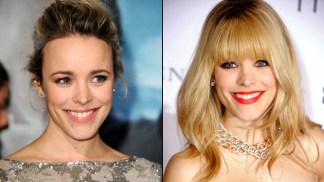 Dramatic Hair Transformations: Rachel McAdams' Bangs