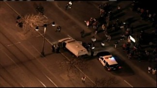 Raw Video: SFPD Report Minor Flare-Ups Post Super Bowl