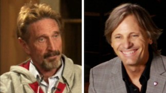 Web Extra: Viggo Mortensen as McAfee?