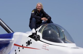 Branson's new toy