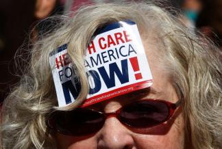 Activists Protest Health Care Industry