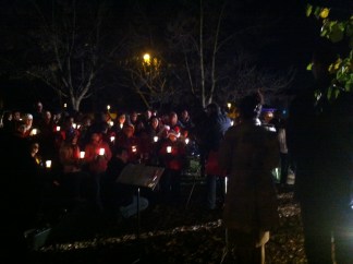 Pleasanton Holds Vigil for Newtown Victims