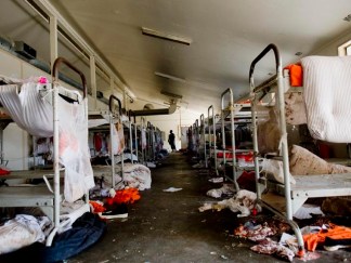 Guv Visits Aftermath of Chino Prison Riot
