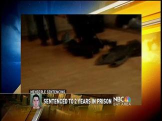 Video: Mehserle Sentenced to Two Years