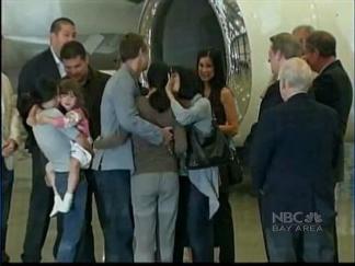 Bay Area Celebrates Freed Journalists Return